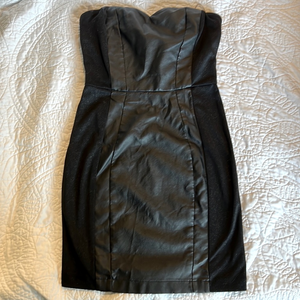 Sexy Strapless Little Black Dress